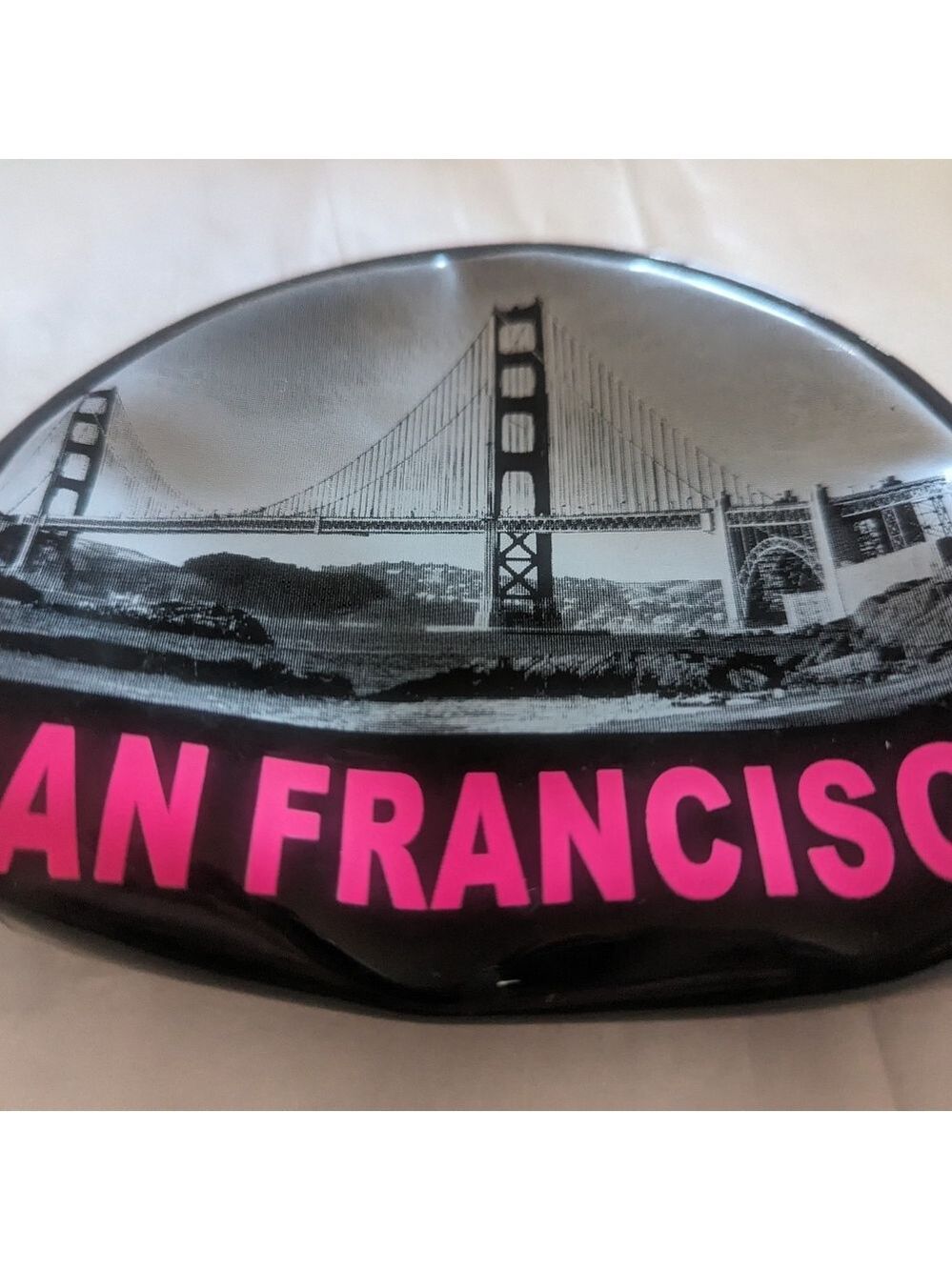 Robin Ruth- San Francisco small cosmetic purse ( pink/black)